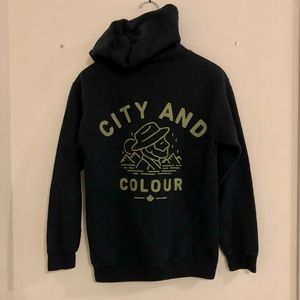 City and Colour Dallas Green Alexisonfire Zip-Up Hoodie (S)